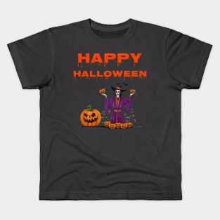Evil Pumpkin King Kids T-Shirt